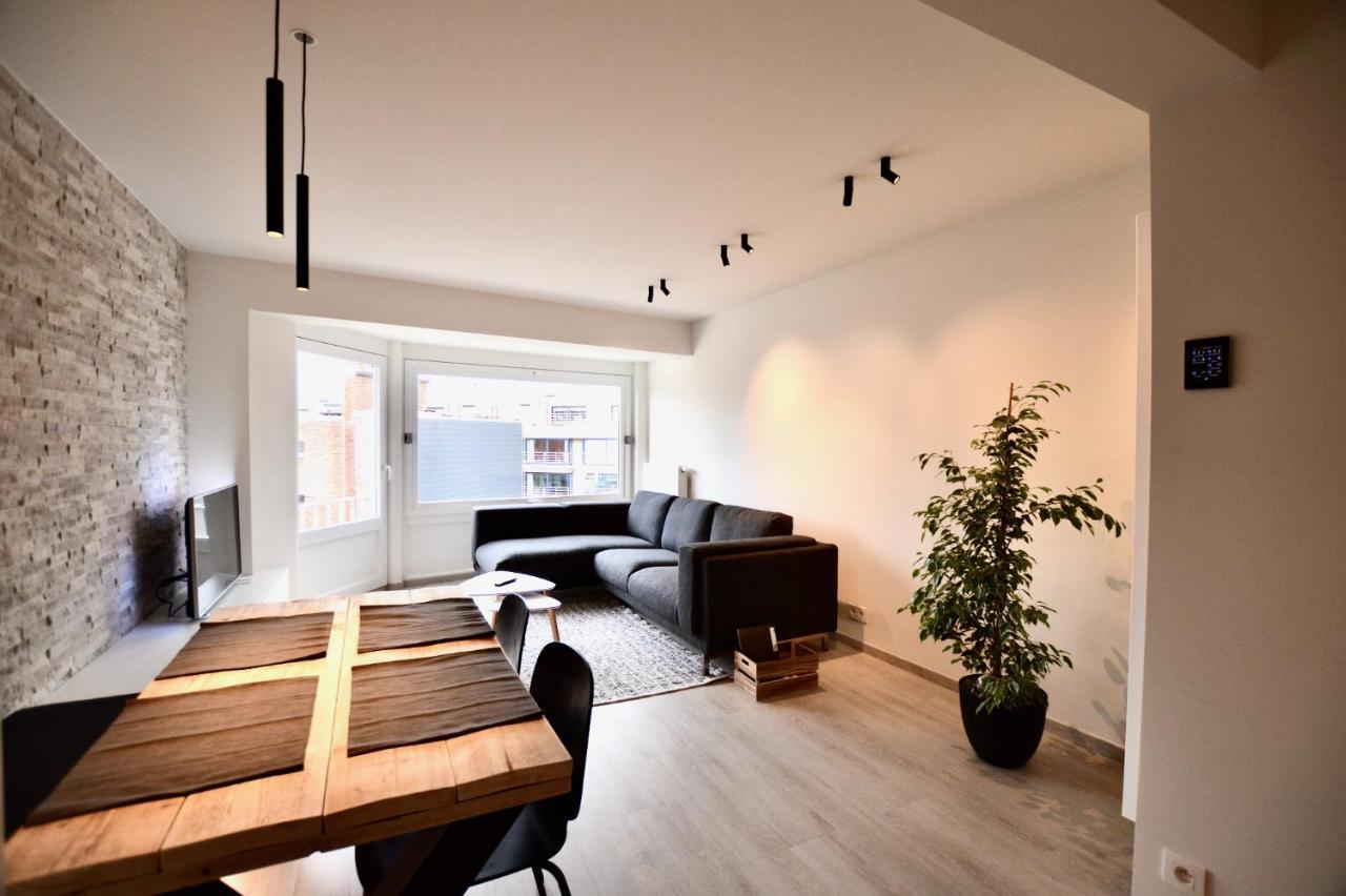 Ruim En Lichtrijk Appartement Op 100M Van Zee Te 科克赛德 外观 照片
